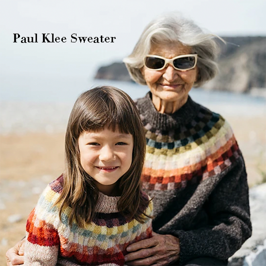 I knit the PAUL KLEE by Midori Hirose - Online course (Only in french)