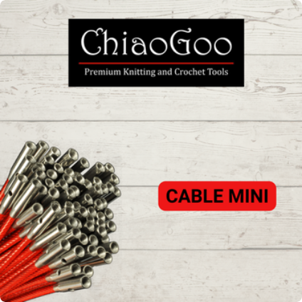 Câbles Interchangeables MINI Twist Lace par Chiaogoo