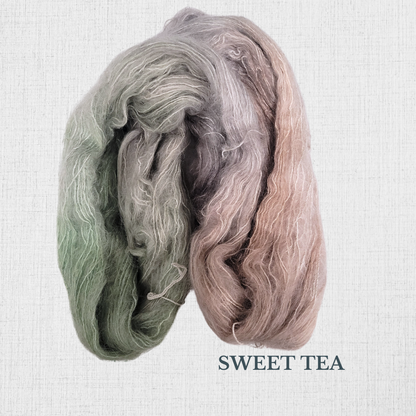 SELKIE par Hand Maiden - Kid Mohair et Soie teint à la main