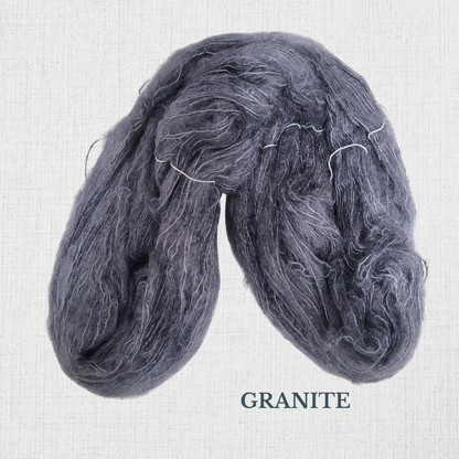 SELKIE par Hand Maiden - Kid Mohair et Soie teint à la main