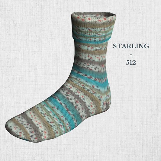 Super Soxx Bamboo Color 4 ply par Lang
