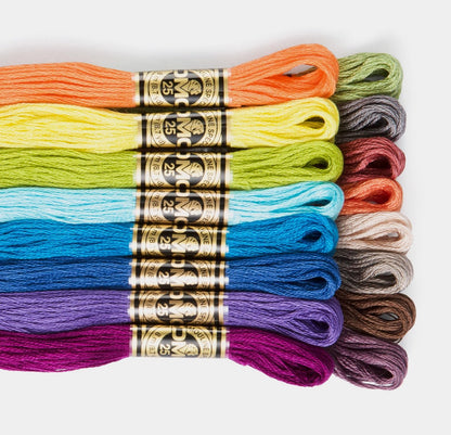 DMC fil de coton à broder (8m) - Turquoise - DMC Cotton Embroidery Floss (8,7y)  - Turquoise