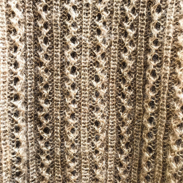 patron du Waffle Sweater - Knitting for Olive