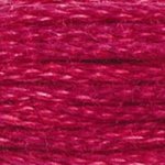 DMC fil de coton à broder (8m) - Rouge/Bordeaux - DMC Cotton Embroidery Floss (8,7y)  - Red/Burgundy