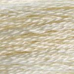DMC cotton embroidery floss (8m) - White / Cream - DMC Cotton Embroidery Floss (8,7y) White / Cream 