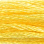 DMC fil de coton à broder (8m) - Jaune - DMC Cotton Embroidery Floss (8,7y)  - Yellow