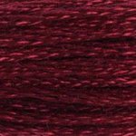 DMC fil de coton à broder (8m) - Rouge/Bordeaux - DMC Cotton Embroidery Floss (8,7y)  - Red/Burgundy