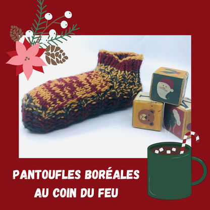 Patron -  Pantoufles Boréales