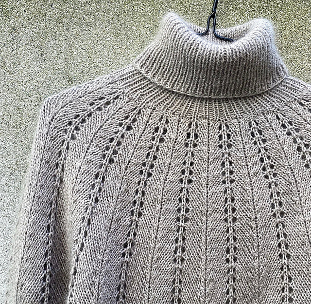 Patron du Fern Sweater en Français et Anglais - Knitting for Olive